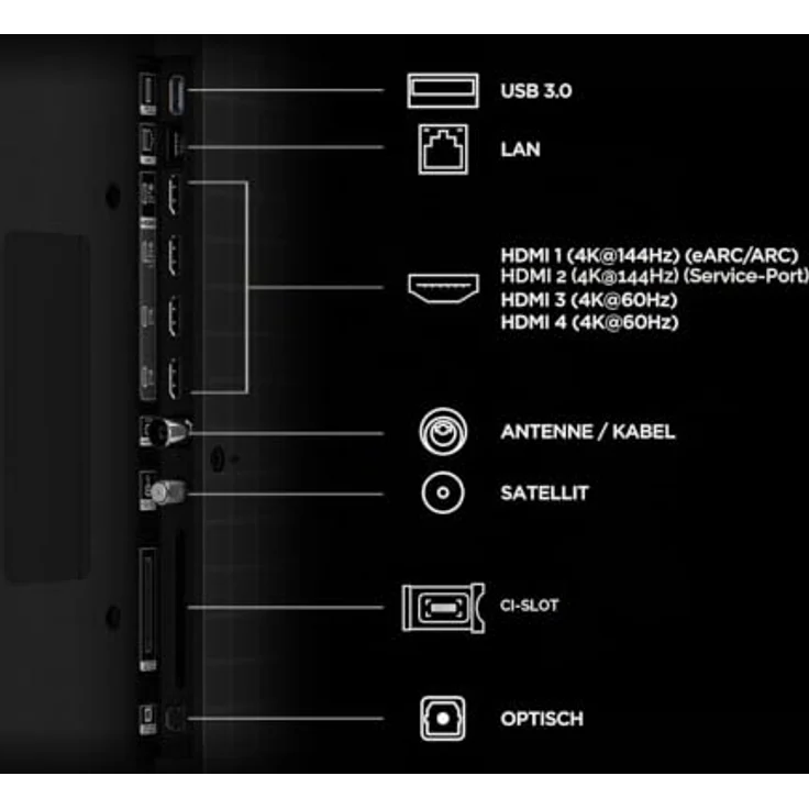 TCL RM7L 65RM7L, 65 Zoll 4K RGB Mini LED Smart-TV mit WLAN, Schwarz – Bild 12