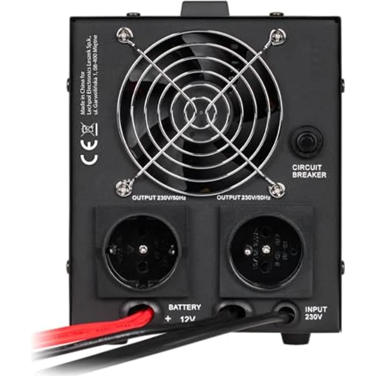 Kemo PROsinus 500, Unterbrechungsfreie Stromversorgung 800 VA/500 W, Sinuswellen-Ausgang, kompakte Bauweise – Bild 3