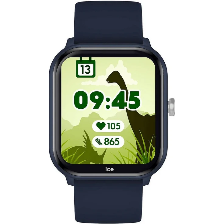 ice-watch ICE Smart Junior 3.0 Smartwatch, digitale mehrfarbige Anzeige, wasserdicht bis 5 bar, blau