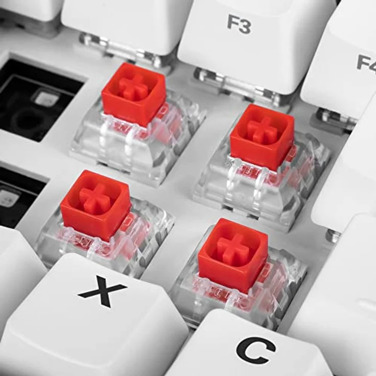 Sharkoon Kailh Box Red Switch Set, Keyboard Switch, Tastatur – Bild 4