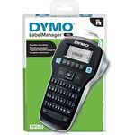DYMO LabelManager 160 Tragbares Beschriftungsgerät | Etikettiergerät mit QWERTZ Tastatur & Einfache Textbearbeitung | für D1 Etiketten in 6, 9 und 12mm Breite