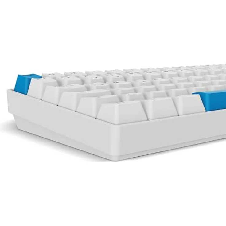 Sharkoon SGK50 S2 PBT Weiß, RGB, Gateron GPRO Gelb - Gaming-Tastatur mit Gateron GPRO Gelb Schaltern und PBT-Tastenkappen – Bild 5