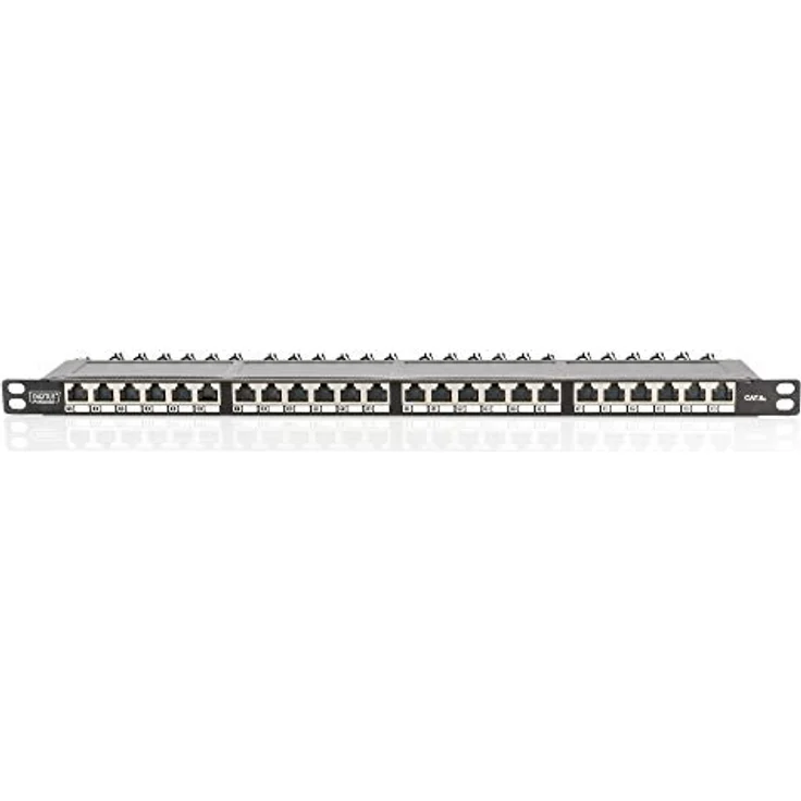 19 Zoll- 1HE Digitus Professional Patchpanel CAT 6A 19, 24-Port – Bild 5
