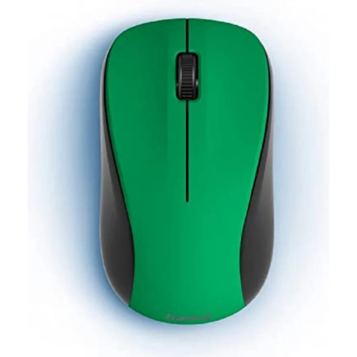 Hama Funkmaus kabellos (3 Tasten, 2,4GHz, 1200dpi, optische Maus kabellos, wireless, Computermaus, für Laptop/PC/Notebook, geräuschlos, Batterie, für Rechtshänder, für Linkshänder, USB-Empfänger) grün – Bild 2