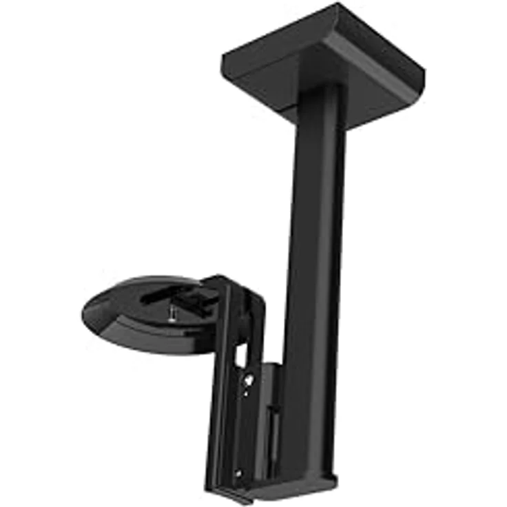 Flexson ERA 100 Deckenhalter FLXE100CM1021, maßgeschneiderte Halterung für Sonos ERA 100, schwarz, 15° Neigung, bis zu 80° schwenkbar, cleveres Kabelmanagement – Bild 3