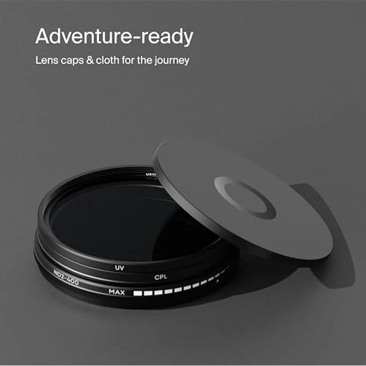 Urth 43 mm UV, Polfilter (CPL), ND2-400 Filter Kit – Bild 5