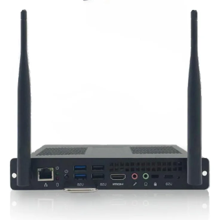 Newline OPS-PC i5-1240P, Desktop-PC mit 8 GB RAM, 256 GB SSD, Win10 Pro und MS Office 2019 Pro, Schwarz