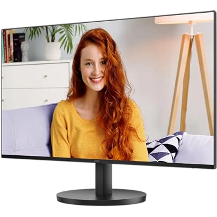 AOC 24B3CA2 - 24 Zoll Full HD Monitor mit USB-C (65 W Power Delivery) und HDMI, schwarz – Bild 1