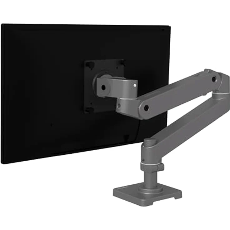 Ergotron LX Pro Arm, Einzel-Display Tischhalterung für Monitore bis 34,02", grau – Bild 1