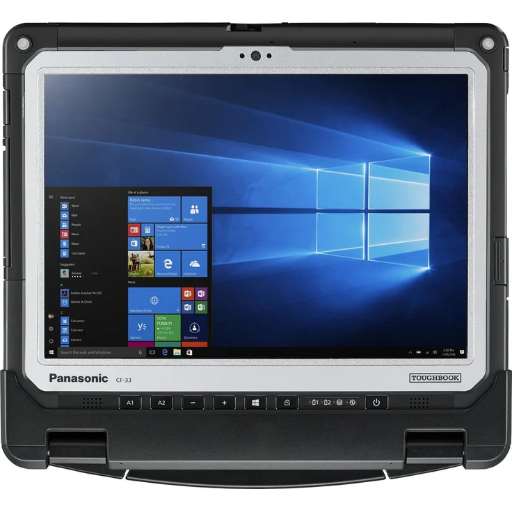 Panasonic CF-339Z00FB4, 12 Zoll Notebook mit Intel Core i5-1345U, 16 GB RAM, 512 GB SSD und QHD-Touchscreen, Windows 11 Pro