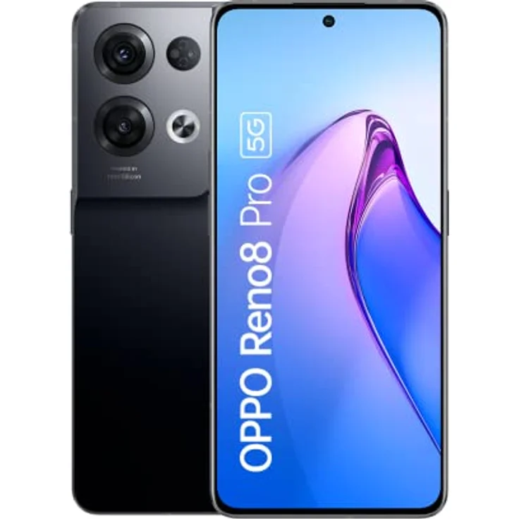 OPPO Reno 8 Pro 17 cm (6.7") Double SIM Android 12 5G USB Type-C 8 Go 256 Go 4500 mAh Noir – Bild 2
