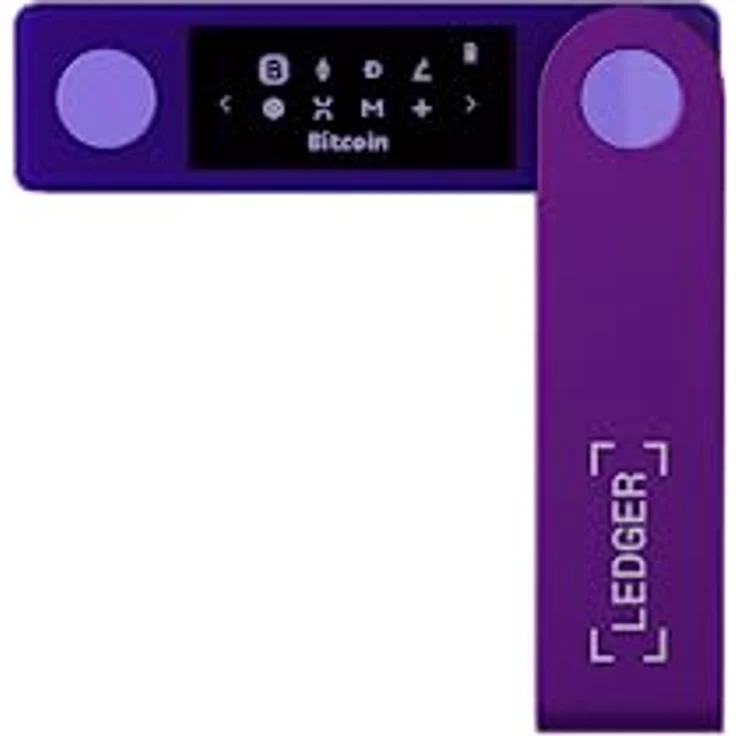 Ledger Nano X (Amethystviolett) — Sichern und verwalten Sie Ihre Krypto und NFTs unterwegs mit unserer Bluetooth®-fähigen Hardware-Wallet. – Bild 2