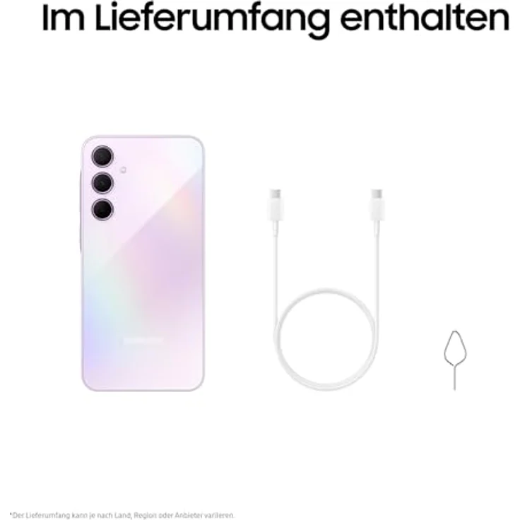 Samsung Galaxy A35 (128 GB, Awesome Lilac, 6.60", SIM + eSIM, 50 Mpx, 5G), Smartphone, Violett – Bild 5