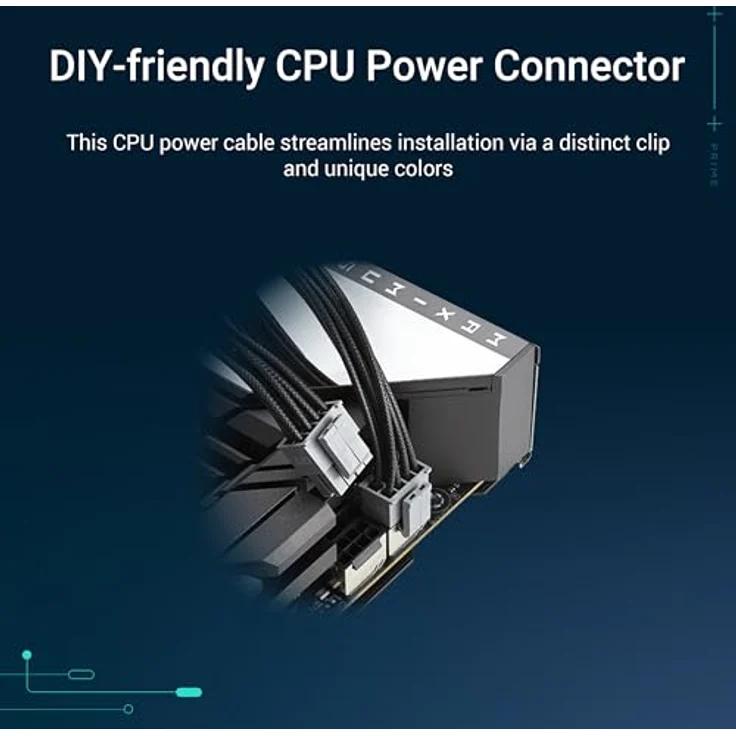 ASUS Prime 750W Bronze Netzteil (750 Watt, 80 Plus Bronze Zertifizierung, Lüfter mit Doppelkugellagern, 6 Jahre Garantie, schwarz) – Bild 5