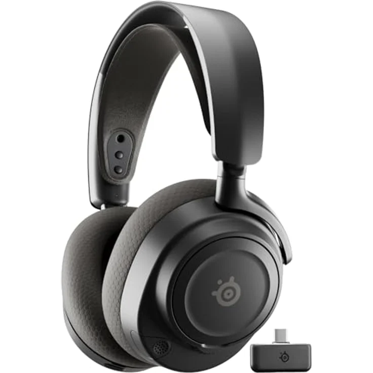 SteelSeries Arctis Nova 7 Wireless Gen 2, Multi-Plattform Gaming-Headset mit 50+ Std. Akkulaufzeit, 2,4 GHz/Bluetooth, Echtzeit-App-Steuerung, für PC, PS5, PS4, Switch 1/2 und Mobilgeräte – Bild 1