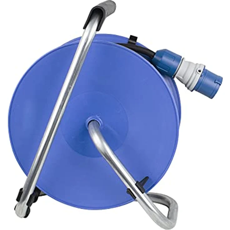 as - Schwabe E Caravan Kabeltrommel 230 V – Verlängerungskabel-Trommel mit E Stecker & 25 m Leitung – Robustes Camping Zubehör für den Außenbereich – IP44 – Made in Germany - Schwarz I 10176 – Bild 5