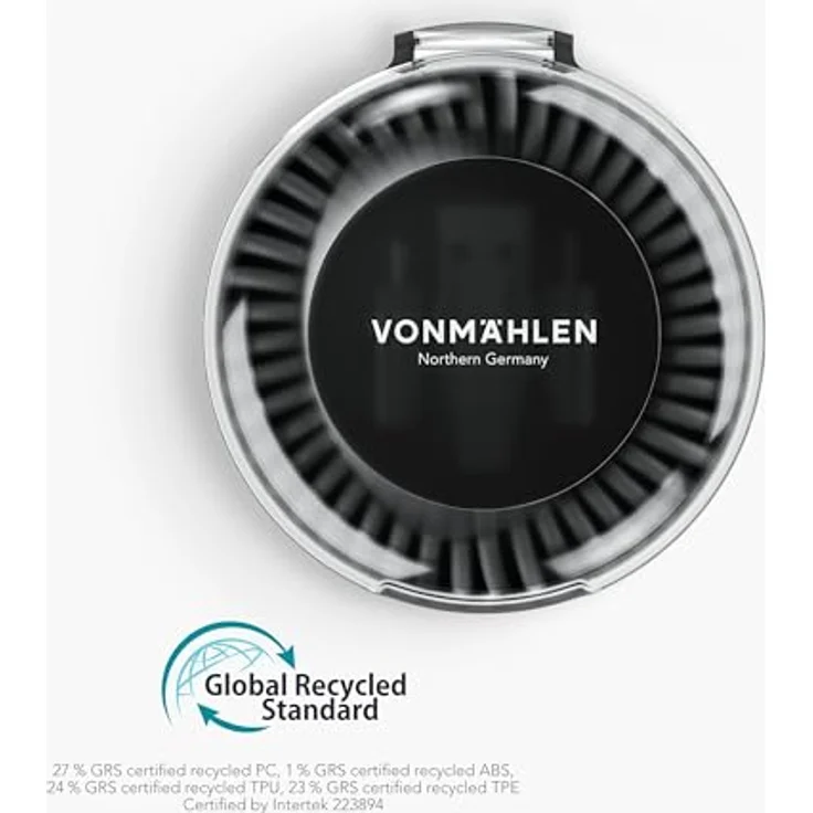 VONMÄHLEN allroundo eco All-in-One 6-in-1 Ladekabel mit 5 Anschlüssen - Micro-USB, USB-C - Für Handy & Mobile Endgeräte - Kompatibel mit iPhone, Samsung etc. – Bild 2