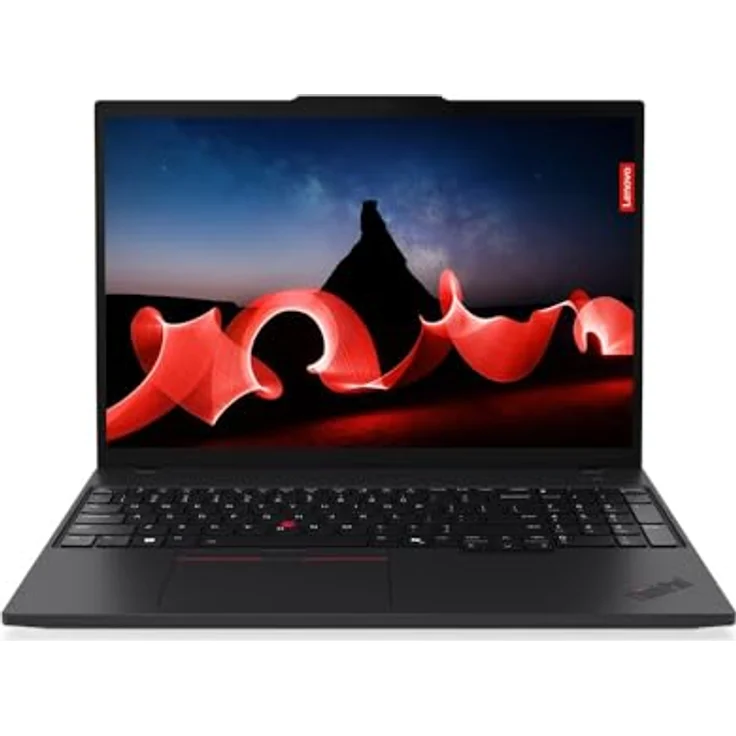 Lenovo ThinkPad T16 G3 Intel Core Ultra 5 125U 32GB RAM 1TB SSD Win11Pro - 21MN005XGE, 16" Laptop mit Dodeca-Core Prozessor, 1,7 kg, WUXGA Display (entspiegelt),  Intel Iris Xe Grafik - Schwarz – Bild 2
