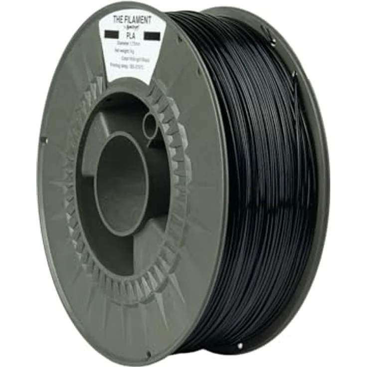 Spectrum Filaments PLA Refill, 1 kg, 1,75 mm, 3D-Druckmaterial, Made in EU, Midnight Black – Bild 2