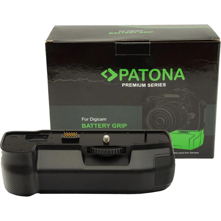 Patona Batteriegriff Blackmagic 6K Pro, ergonomischer Batteriegriff für 2x NP-F570 Akkus, rutschsicher