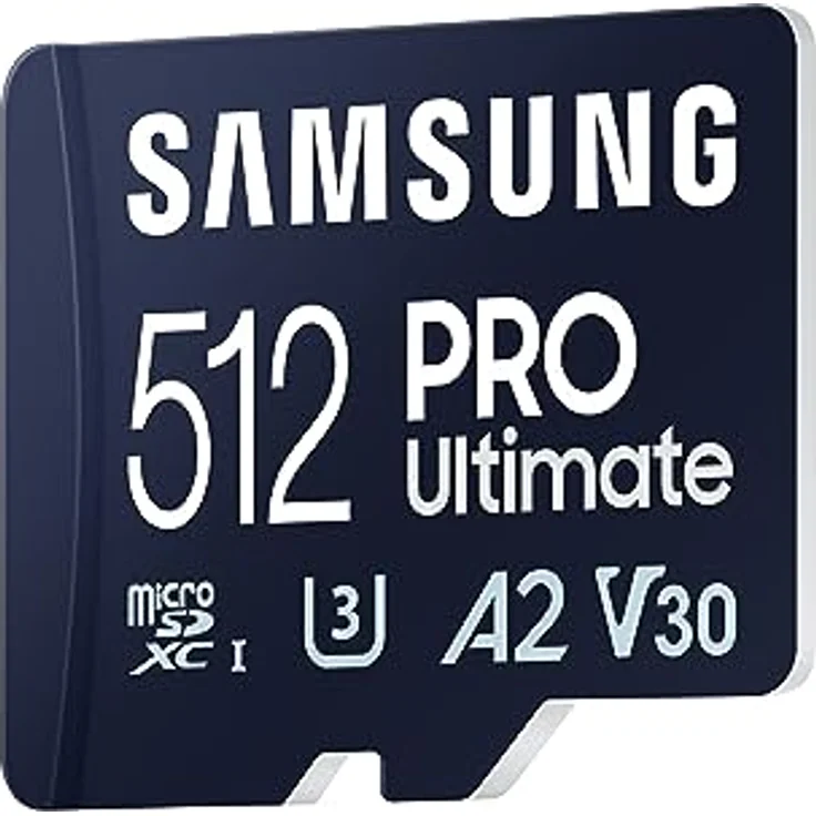 Samsung PRO Ultimate microSD Speicherkarte (MB-MY512SA/WW), 512 GB, UHS-I U3, Full HD & 4K UHD, 200 MB/s Lesen, 130 MB/s Schreiben, für Smartphone, Drohne oder Action-Cam, inkl. SD-Adapter – Bild 2