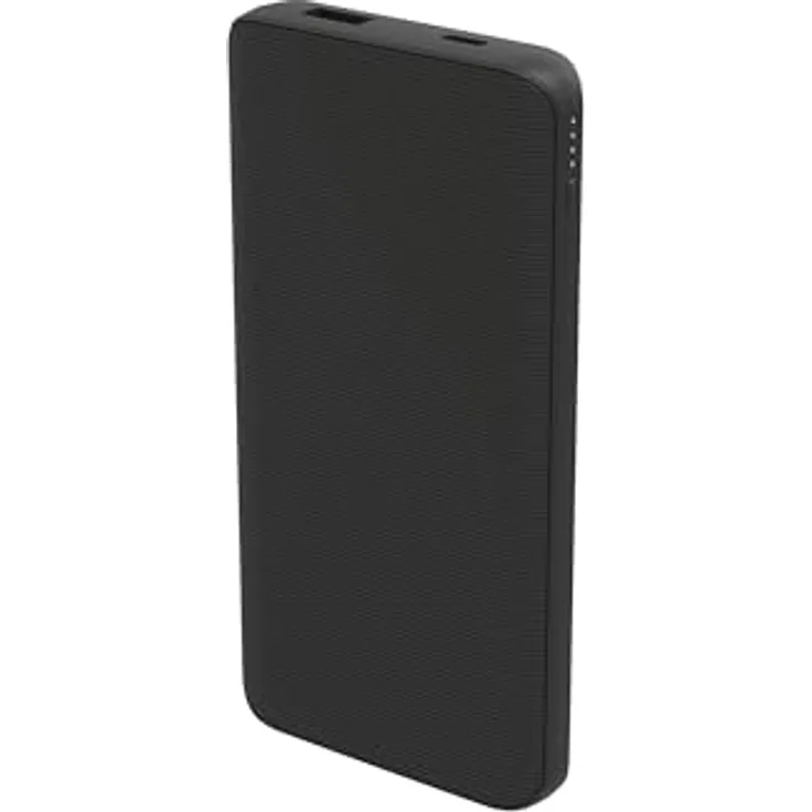 mophie essentials powerstation 10K, 10000 mAh Powerbank mit USB-C und USB-A Anschlüssen, Schwarz