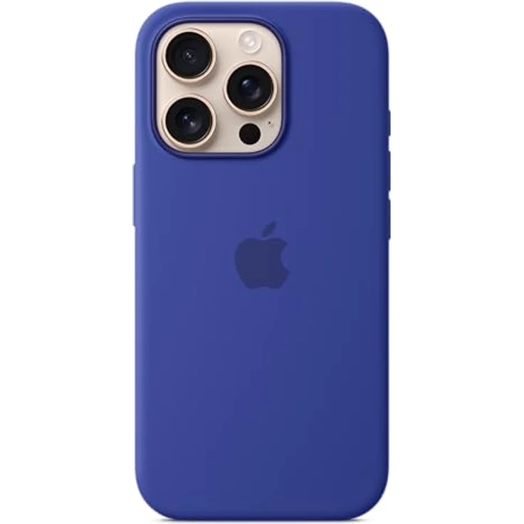 Apple iPhone 16 Pro Silikon Case mit MagSafe – Ultramarin – Bild 1