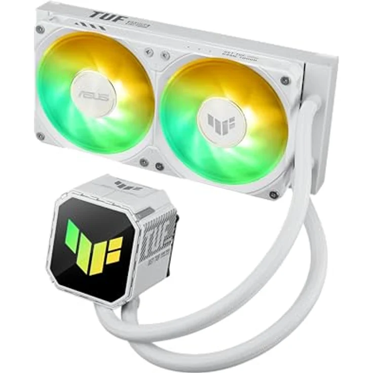 ASUS Wak Tuf Gaming LC III 240 ARGB, CPU Wasserkühler mit RGB-Beleuchtung, Weiss – Bild 3