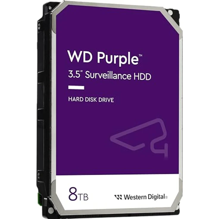 WD HDD Purple 8TB 3.5 SATA 6Gbs 256MB (8 TB, 3.5"), Festplatte – Bild 3