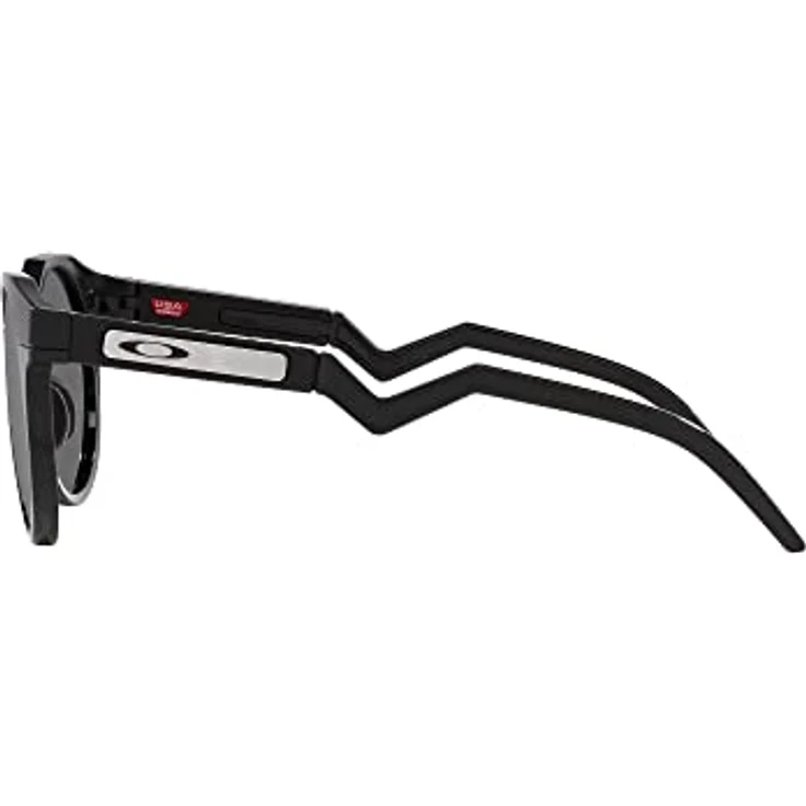 Oakley HSTN OO 9242, Herren Sonnenbrille in matte black mit Prizm Black Gläsern – Bild 5