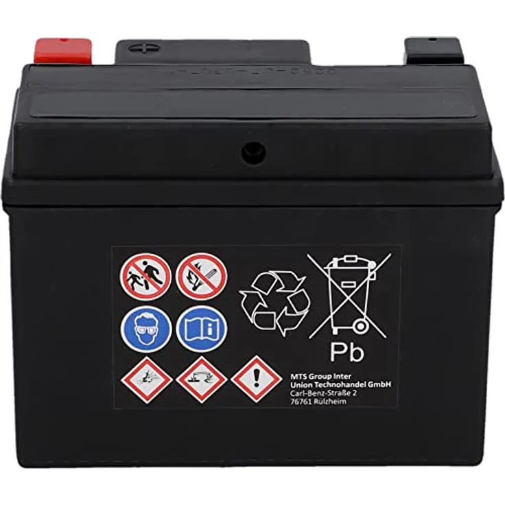 Cartec Gel Motorradbatterie YTX4L-BS 4Ah 120A, wartungsfrei, auslaufsicher, ideal für Mofas und Motorräder – Bild 10