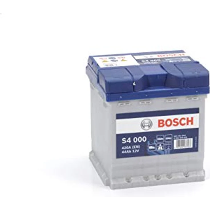 Bosch S4000 547400, 44 Ah Starterbatterie, 12 V, 420 A, Blau/Grau, 175 mm – Bild 1
