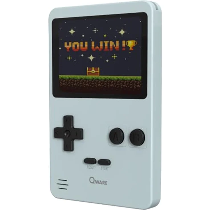 Qware Gaming Retro Handheld Spielkonsole, 240 vorinstallierte Spiele, tragbar mit hochauflösendem Display – Bild 1