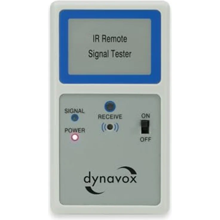 Dynavox IRC Signaltester für Fernbedienungen, Diagnosegerät mit LED-Feedback und akustischem Signalton, kompakt 110 x 60 x 20 mm – Bild 2