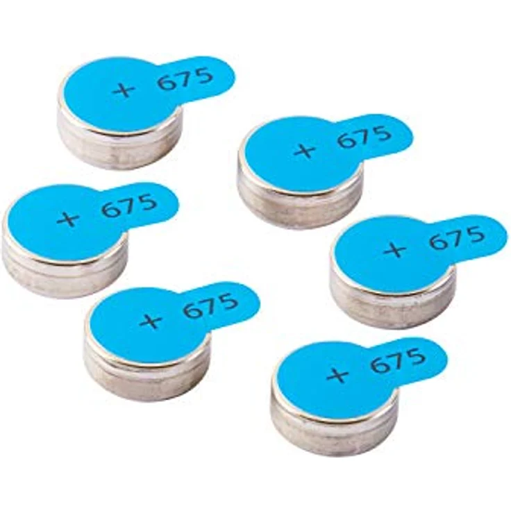 60er Hörgeräte-Batterien-Set INTENSO, Energy Ultra A 675, blau – Bild 3