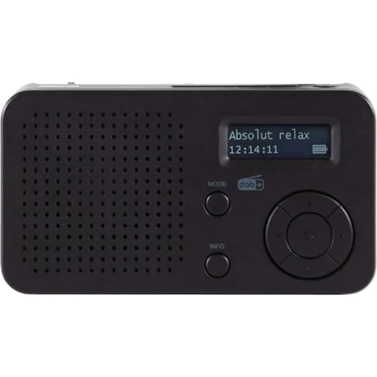 Imperial DABMAN 17 Tragbares DAB+ & UKW-Radio mit Bluetooth und austauschbarem Akku - Schwarz – Bild 2