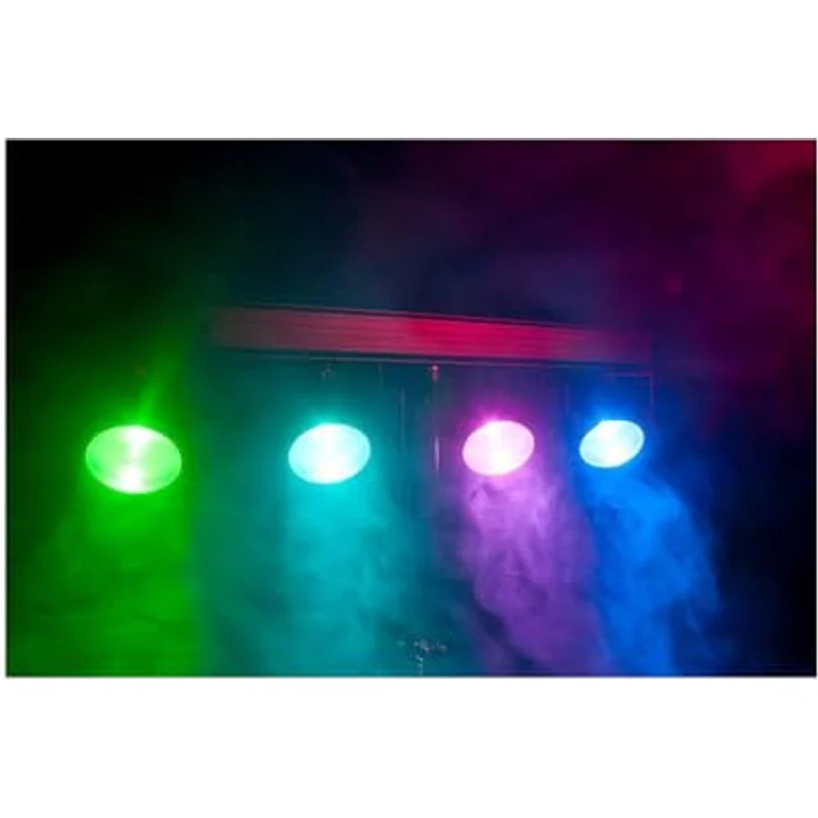 Eliminator Dotz Tpar Sys Plus, PAR-Wash-System mit 4 x 30-Watt COB TRI LED, RGB, DMX-512-Steuerung, 15 Programme, elektronische Dimmung bis 100% – Bild 8