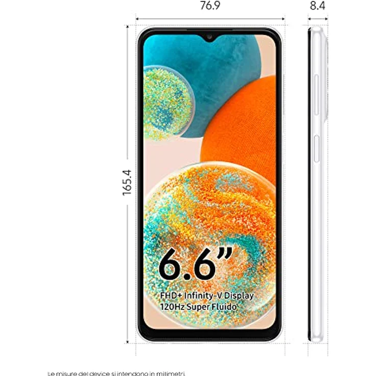 Samsung A236F/DS A23 5G, Awesome White, 4-GB/128-GB – Bild 3