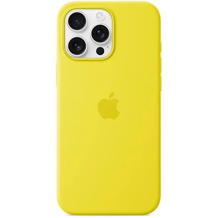 Apple iPhone 16 Pro Max Silikon Case mit MagSafe – Sternfrucht 55% recyceltes Silikon, Mikrofaser Futter, integrierte Magnete, Saphir­kappe, Schutz vor Kratzern und Stürzen – Bild 3