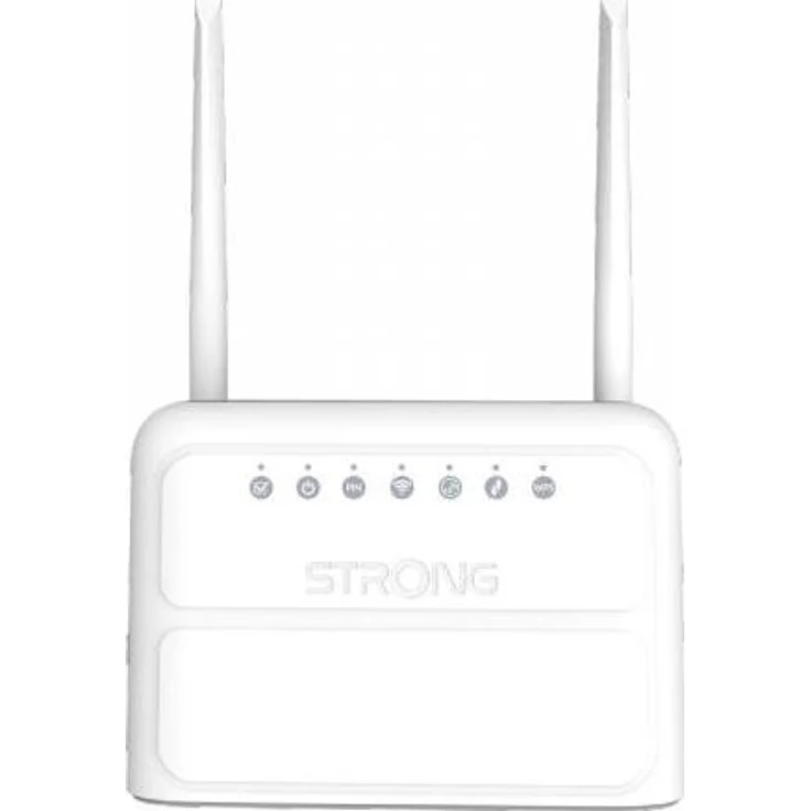 Strong 4GROUTER360, leistungsstarker 4G-Router mit bis zu 300 Mbit/s, Weiss