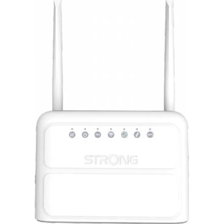 Strong 4GROUTER360, leistungsstarker 4G-Router mit bis zu 300 Mbit/s, Weiss