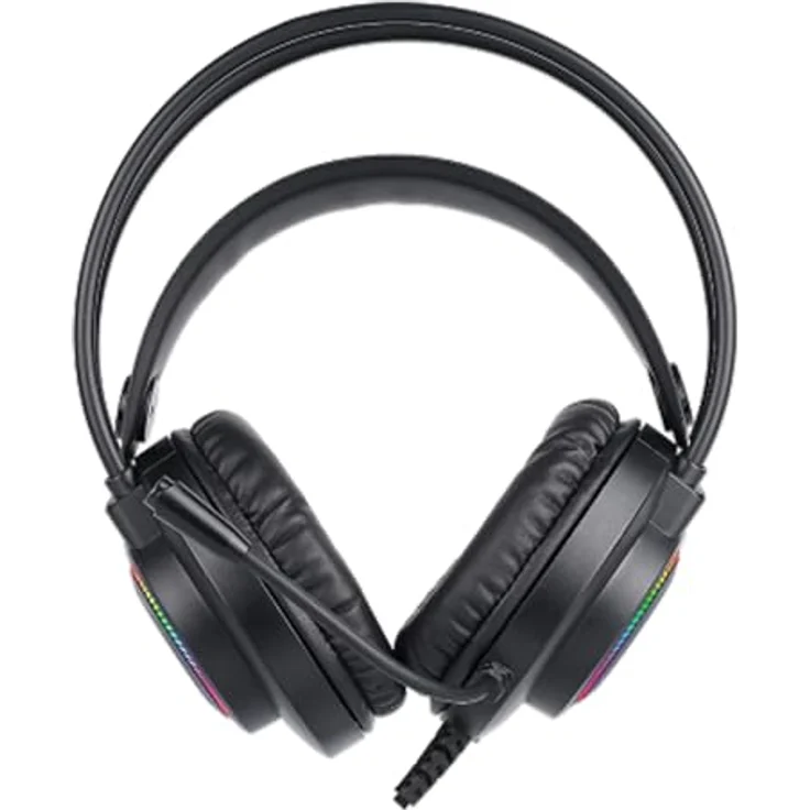 Freaks and Geeks Doppelhelm PCP-400 Polychroma, Gaming-Headset für PC/PS4/PS5/Xbox One, Stereo-Sound, 50 mm Lautsprecher, RGB-LED, 2,1 m Kabel – Bild 4