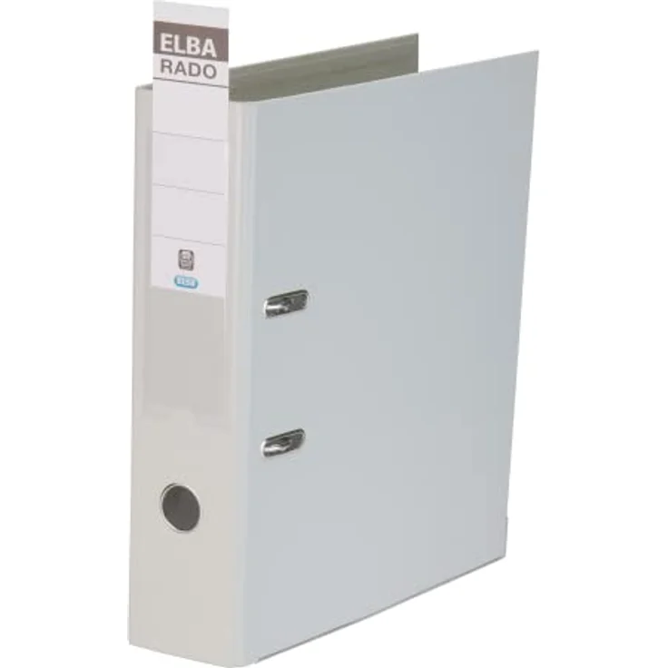 ELBA Aktenordner rado plast Rückenbreite: 80 mm Verwendung für Papierformat: DIN A4, mit rado-Ösen für platzsparendes und standfestes Aufstellen, blau – Bild 3