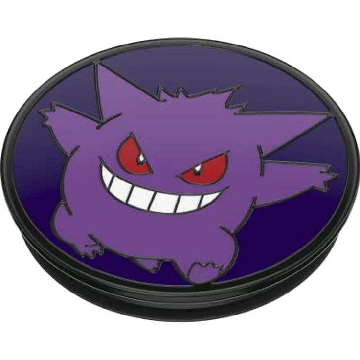 PopSockets: PopGrip - Ausziehbarer Sockel und Griff mit einem Austauschbarem Top für Smartphones und Tablets - Pokémon - Glow-in-The-Dark Gengar Enamel – Bild 4