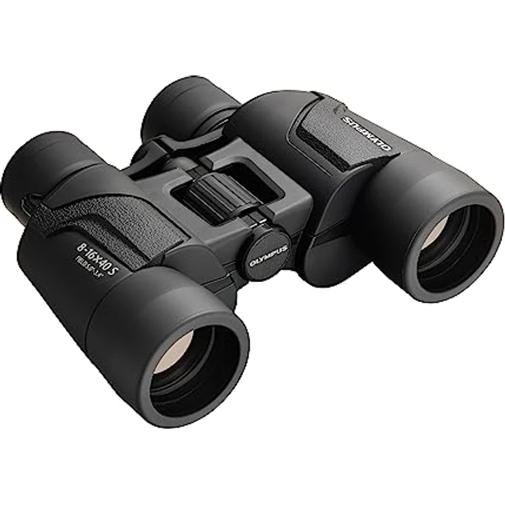 Olympus Fernglas 8-16x40 S mit Trageriemen, Tasche und 15 Jahre Herstellergarantie. Klare Bilder, natürliche Farben, breites Sichtfeld, leichtgewichtig - ideal für Naturbeobachtung, Sport und Konzerte – Bild 3