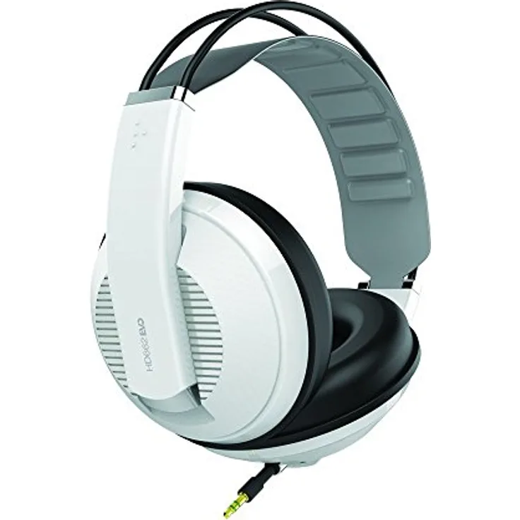 Superlux HD-662 WH Evo, Studio-Kopfhörer mit geschlossenem Design, 98 dB SPL, weiß