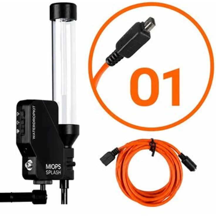 Miops Splash V2 Wassertropfen Pro Kit O1, professionelle Wassertropfen-Maschine mit App-Steuerung und flexiblem Arm