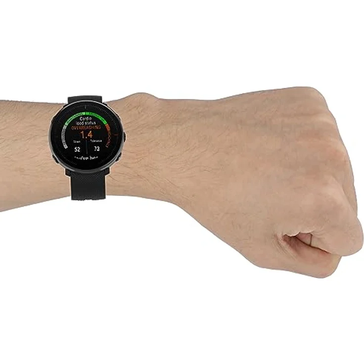 INF Armband Kompatibel mit Polar Ignite/Unite Sport Armbänder Silikon Schwarz, Weiches und wasserabweisendes Uhrenarmband mit hoher Strapazierfähigkeit – Bild 5