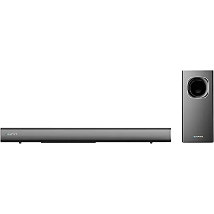 Blaupunkt LS200SUB (160 W, 2.1 Kanal), Soundbar, Grau – Bild 1
