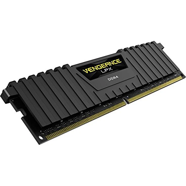 Corsair CMK16GX4M1A2400C14 Vengeance LPX 16GB (1x16GB) DDR4 2400MHz C14 XMP 2,0 High Performance Desktop Arbeitsspeicher, Schwarz – Bild 3
